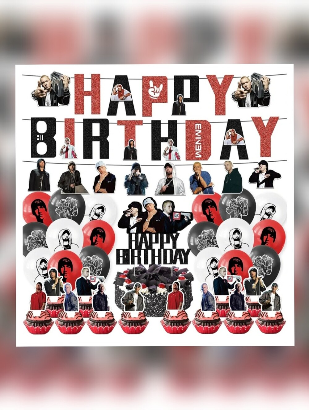 Eminem Birthday Party Decorations